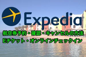 エクスペディア航空券予約・確認の仕方