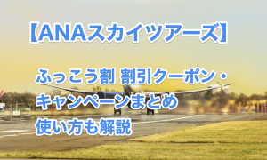 ANAスカイツアーズのふっこう割クーポン・キャンペーンまとめ