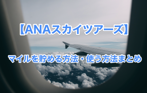ANAスカイツアーズでマイルを貯める・使う